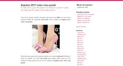 Desktop Screenshot of modadezapatos.com